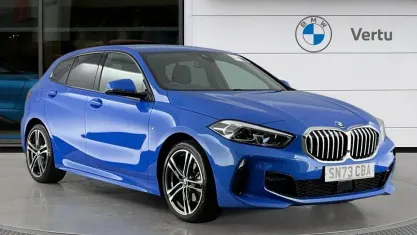 Used BMW 118 M Sport 136 HP (100 kW) 2023 Blue Hatchback