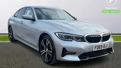 Silver Used 2020 BMW 330e Sport Line Sedan | £21,099 (Fair price)