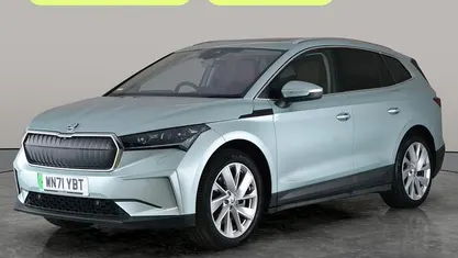 Used Skoda Enyaq iV ecoSuite 150 kW (204 HP) 2021 Silver SUV
