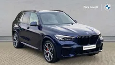 Blue Used 2022 BMW X5 M Sport SUV | £47,222 (Fair price)