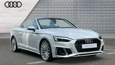 White Used 2021 Audi A5 Cabriolet S-Line Cabriolet | £26,474