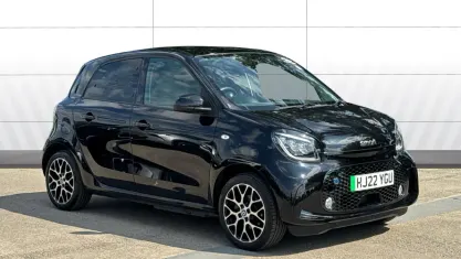 Used Smart ForFour Electric Drive Exclusive 60 kW (82 HP) 2022 Black Hatchback