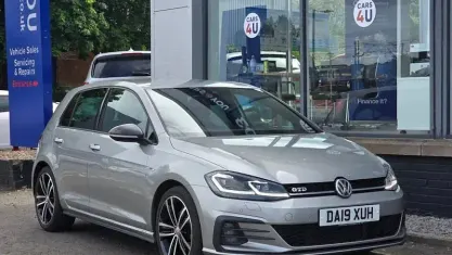 Used VW Golf VII GTD 184 HP (135 kW) 2019 Silver Hatchback