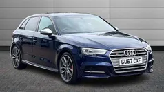 Blue Used 2017 Audi S3 Hatchback | £17,480 (Fair price)