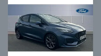 Used Ford Fiesta ST-Line 101 HP (74 kW) 2022 Blue Hatchback