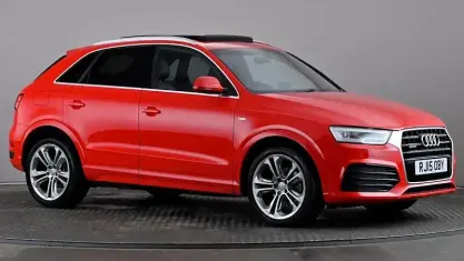 Used Audi Q3 S-line plus 150 HP (110 kW) 2015 Red SUV