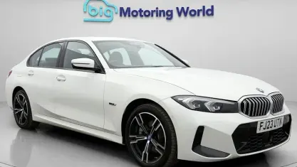 Begagnad BMW 330e M Sport 292 HK (214 kW) 2023 Vit Sedan