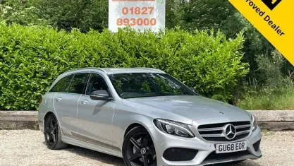 Used Mercedes C220 Edition 170 HP (125 kW) 2018 Silver Estate