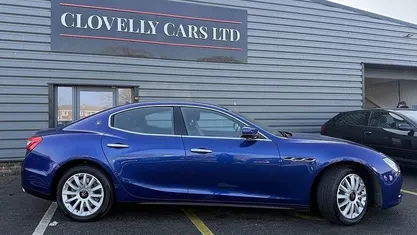 Used Maserati Ghibli 275 HP (202 kW) 2016 Blue Sedan