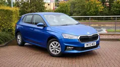 Race blue metallic Used 2023 Skoda Fabia Comfort Hatchback | £14,495 (Fair price)
