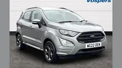 Silver Used 2022 Ford Ecosport ST-Line SUV | £14,200 (Fair price)
