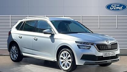 Używany Skoda Kamiq SE L 116 KM (85 kW) 2020 Srebrny SUV