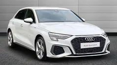 Glacier white Used 2022 Audi A3 S-Line Hatchback | £24,550 (A bit pricey)