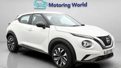 Used Nissan Juke Acenta 114 HP (83 kW) 2022 White SUV