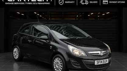 Used Vauxhall Corsa S 65 HP (47 kW) 2014 Black Hatchback