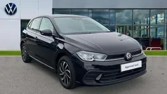 Deep black Used 2024 VW Polo Life Hatchback | £18,754 (Fair price)