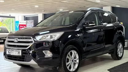 Used Ford Kuga Titanium 120 HP (88 kW) 2018 Black SUV