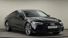Mythos black metallic Used 2023 Audi A7 Sportback Black Edition Hatchback | £33,650 (Good price)