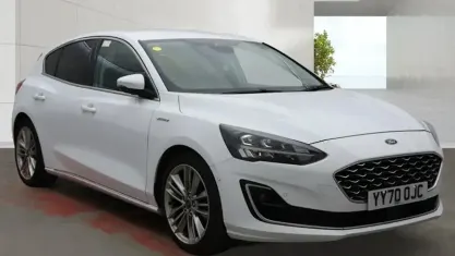 Used Ford Focus Vignale 125 HP (91 kW) 2021 White Hatchback