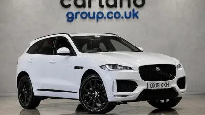 Used Jaguar F-Pace Chequered Flag 180 HP (132 kW) 2019 White SUV