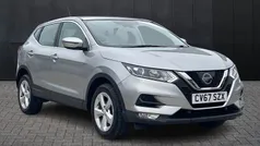 Silver Used 2017 Nissan Qashqai Acenta SUV | £8,395 (Fair price)