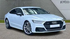 White Used 2022 Audi A7 Black Edition Hatchback | £34,710 (Fair price)