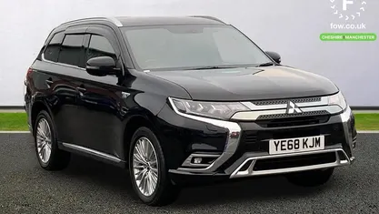 Black Used 2018 Mitsubishi Outlander P-HEV Estate | £14,199 (Fair price)