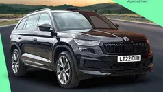 Black magic pearl effect Used 2022 Skoda Kodiaq SportLine SUV | £26,900 (Fair price)