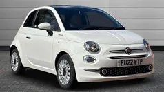 Bossa nova white Used 2022 Fiat 500 Dolcevita Hatchback | £10,495 (Fair price)