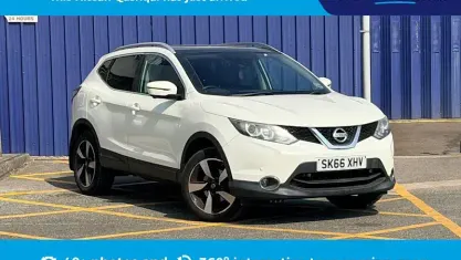 Used Nissan Qashqai N-Connecta 163 HP (119 kW) 2016 White SUV