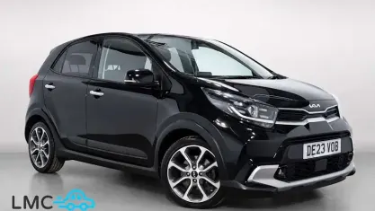 Used Kia Picanto X-Line 67 HP (49 kW) 2023 Black Hatchback