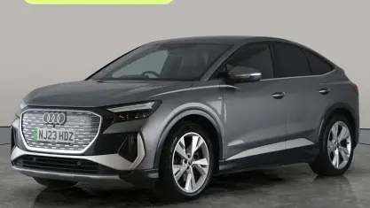 Gebraucht Audi Q4 Sportback e-tron S-Line 150 kW (204 PS) 2023 Grau SUV