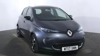 Used Renault Zoe Dynamique 67 kW (92 HP) 2017 Grey Hatchback