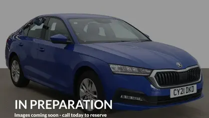 Used Skoda Octavia SE Technology 110 HP (80 kW) 2020 Blue Hatchback