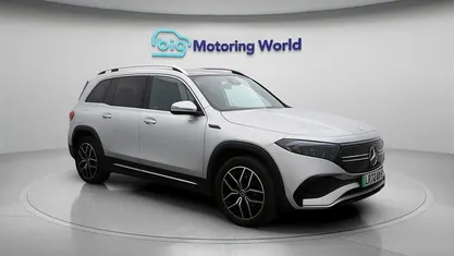 Used Mercedes EQB350 AMG line 214 kW (292 HP) 2022 Silver SUV