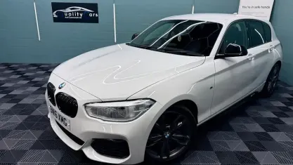 Used BMW M135 Comfort Edition 326 HP (239 kW) 2015 White Hatchback