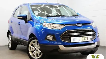 Used Ford Ecosport Titanium 111 HP (81 kW) 2017 Kinetic blue SUV