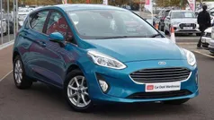 Blue Used 2018 Ford Fiesta Zetec Hatchback | £7,399 (Good price)