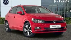 Red Used 2021 VW Polo Match Hatchback | £16,185 (Fair price)