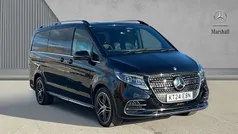 Black Used 2024 Mercedes V220 AMG line MPV | £64,980 (Fair price)