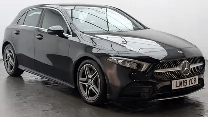 Black Used 2019 Mercedes A180 AMG line Hatchback | £14,050 (Good price)