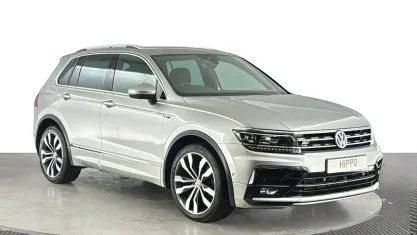 Used VW Tiguan R-line 150 HP (110 kW) 2020 Silver SUV