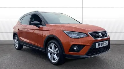 Orange Used 2018 Seat Arona FR SUV | £9,731 (Fair price)