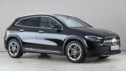 Begagnad Mercedes GLA200 AMG Line Premium 163 HK (119 kW) 2022 Svart SUV