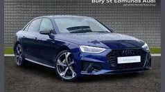 Blue Used 2024 Audi A4 Black Edition Sedan | £29,069 (Fair price)