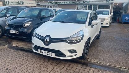 Usado Renault Clio IV Iconic 90 HP (66 kW) 2019 Branco Citadino