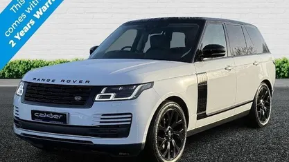 White Used 2019 Land Rover Range Rover Vogue SE SUV | £33,495 (Fair price)