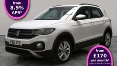 White Used 2021 VW T-Cross SE SUV | £13,199 (Fair price)