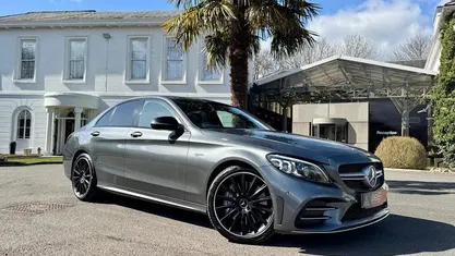 Used Mercedes C43 AMG Premium 390 HP (286 kW) 2019 Grey Sedan