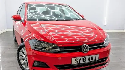 Red Used 2018 VW Polo SE Hatchback | £8,990 (Good price)